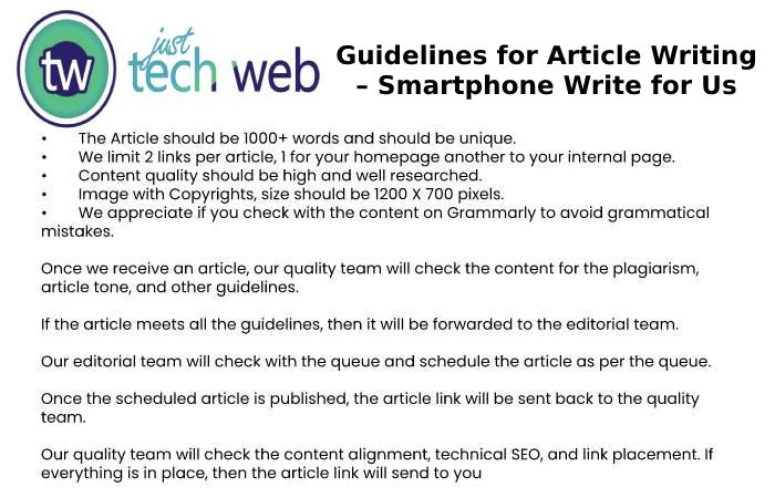Guidelines for Article Writing – Smartphone Write for Us
