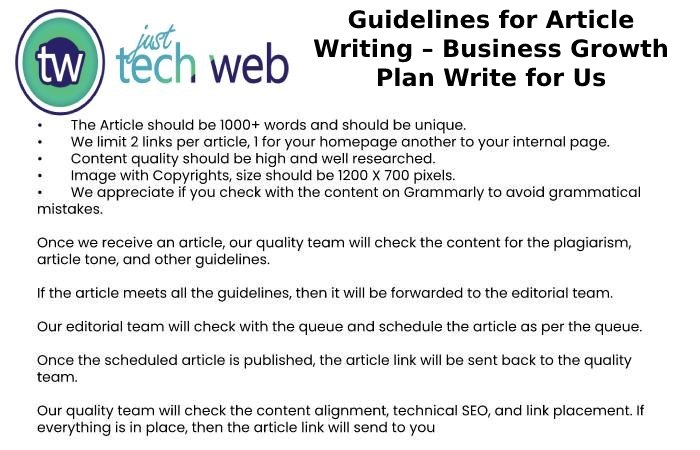 Guidelines for Article Writing – Business Growth Plan Write for Us