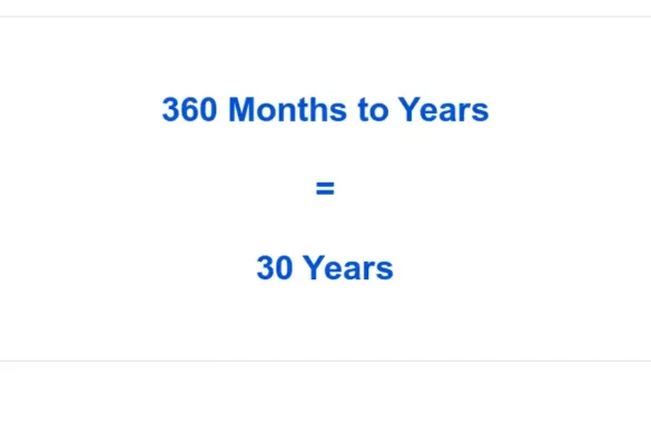 How Many Years is 360 Months_