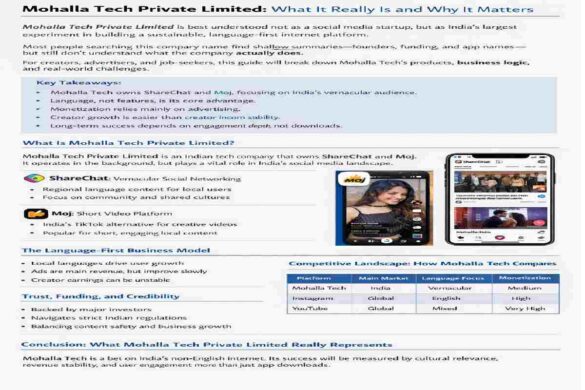 Mohalla Tech Private Limited