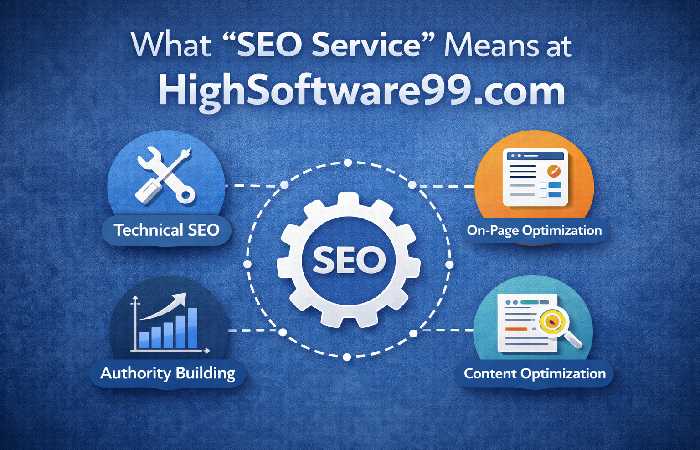 What “SEO Service” Means at HighSoftware99.com