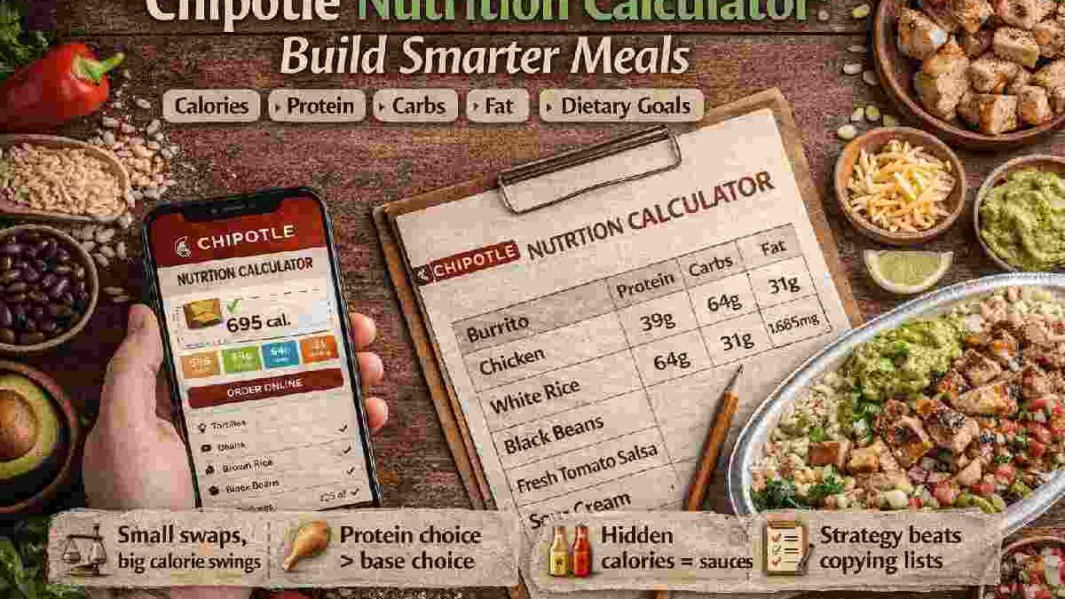 Chipotle Nutrition Calculator: Build Smarter Meals