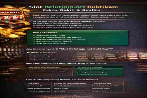 Slot Belutjpjp.net Buktikan