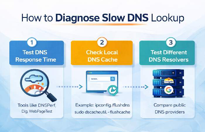 How to Diagnose Slow DNS Lookup