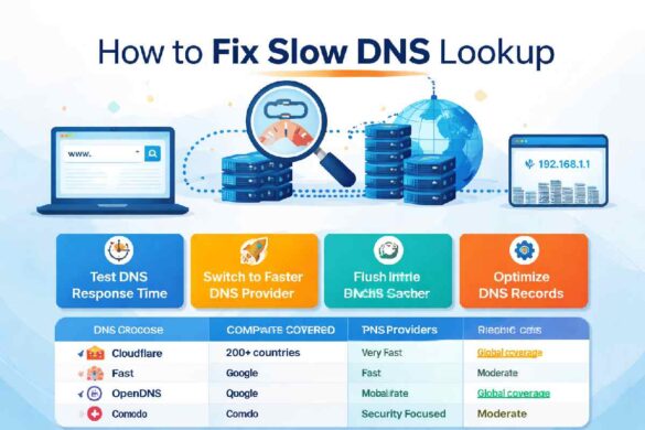 How to Fix Slow DNS Lookup