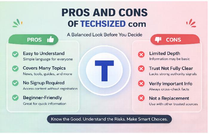 Pros and Cons of Techsized com