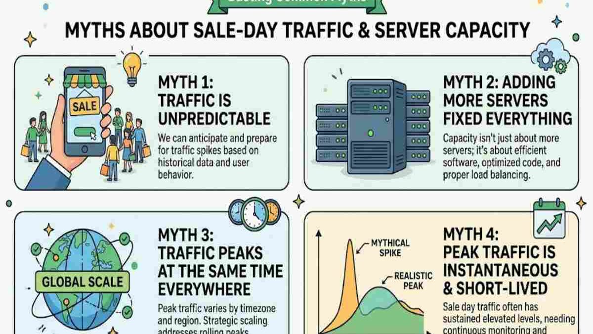 7 Myths About Sale-Day Traffic and Server Capacity