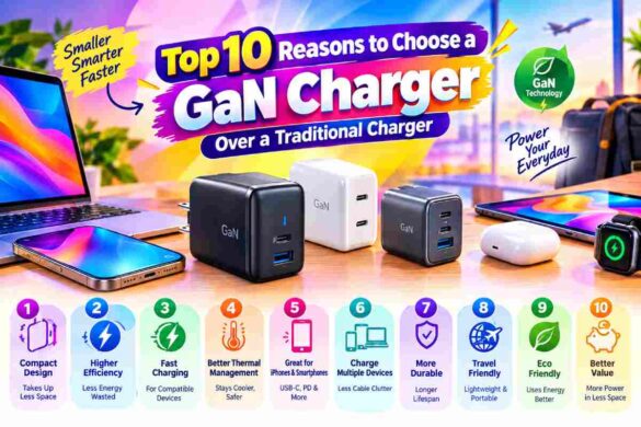 GaN Charger Over a Traditional Charger