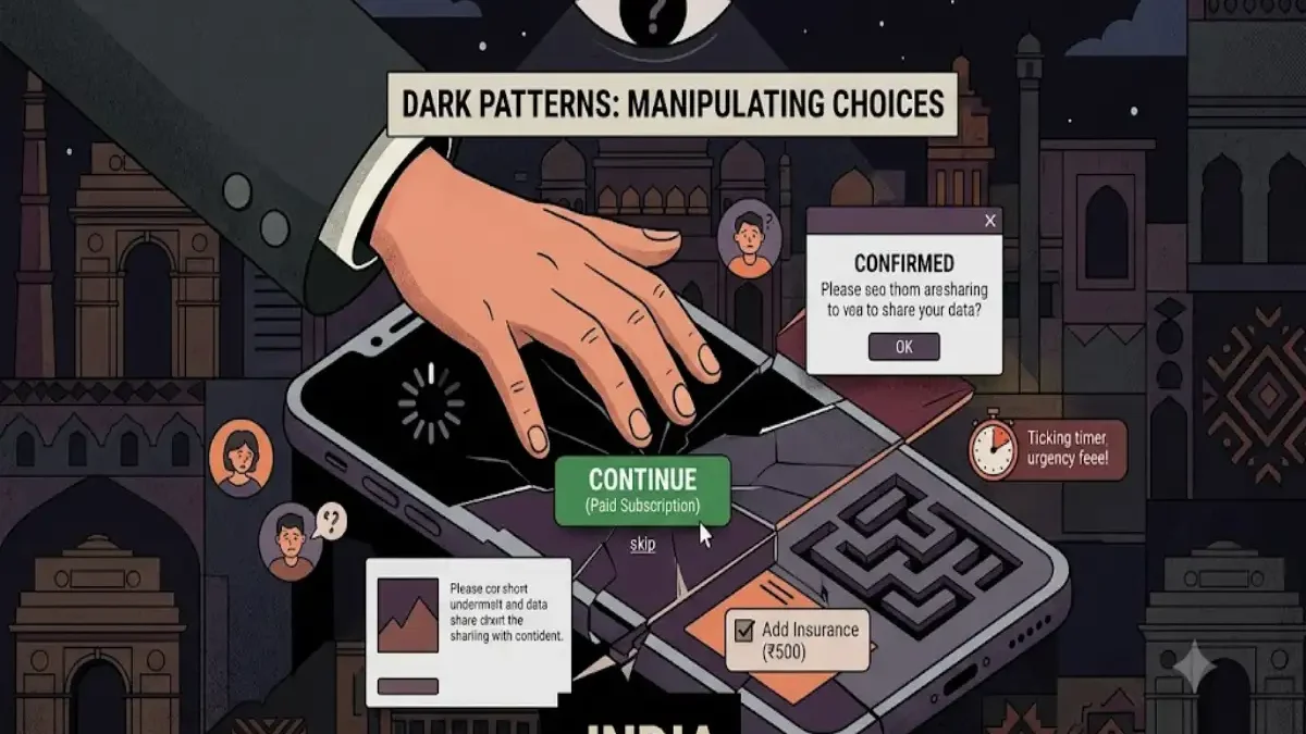 Dark Patterns in Indian Apps: How to Spot Them, and What to Do