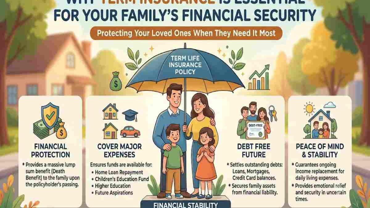 Why Term Insurance Is Essential for Your Family’s Financial Security