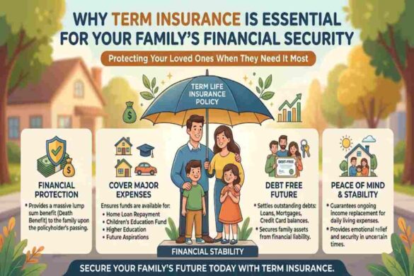 why term insurance is essential for your family's financial security